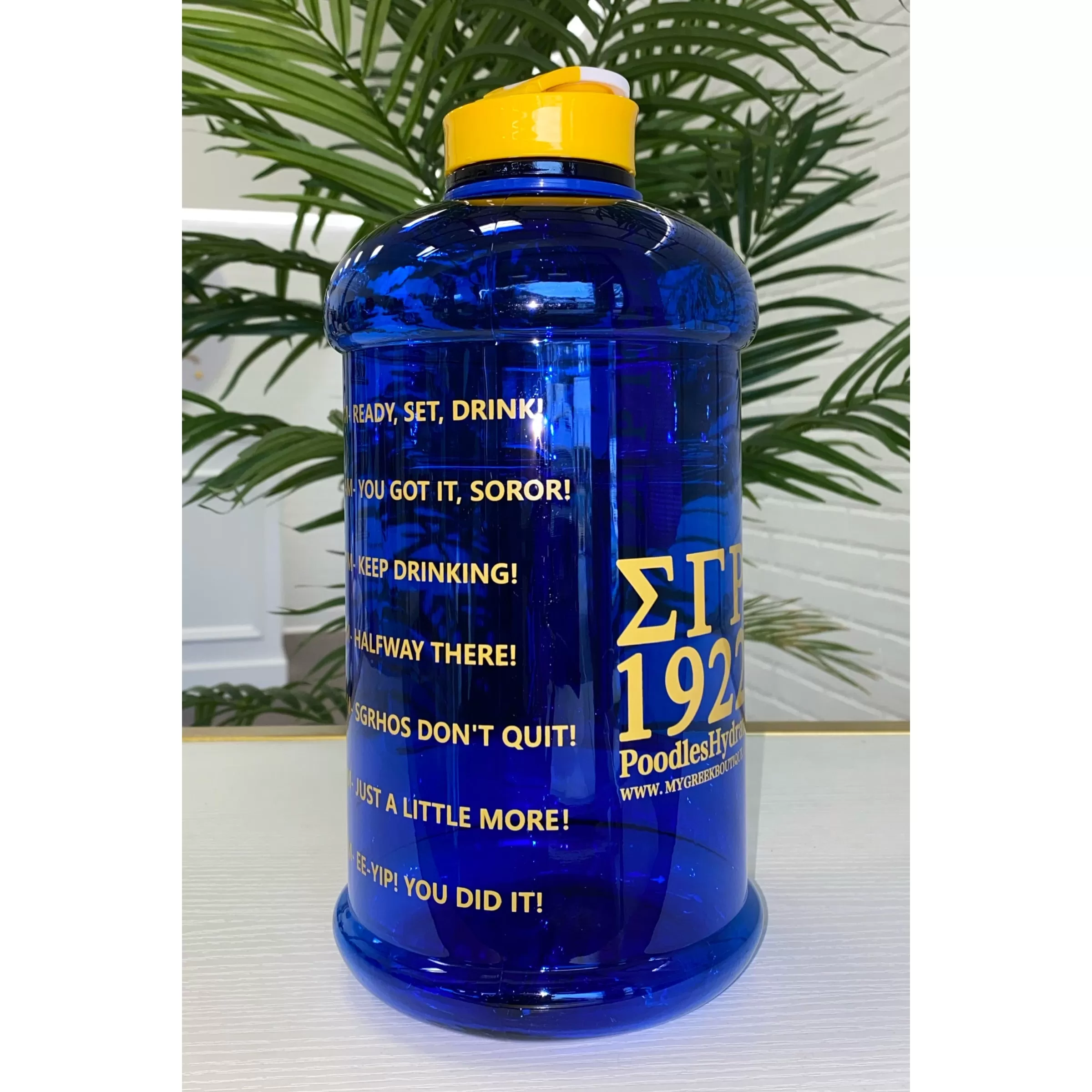 ΣΓΡ 1922 Motivational Water Bottle