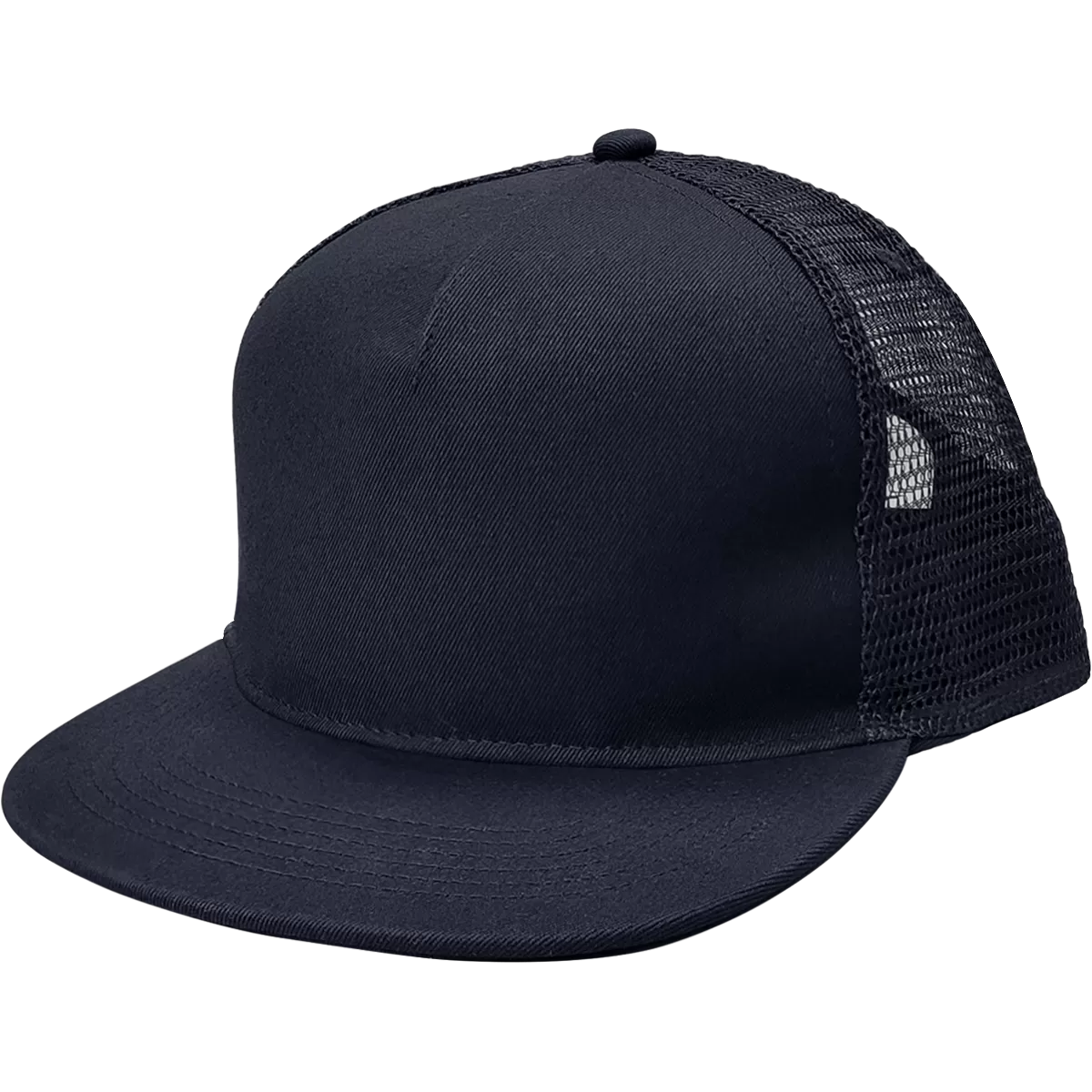 5 Panel Cotton Twill Mesh Snapback - 9255