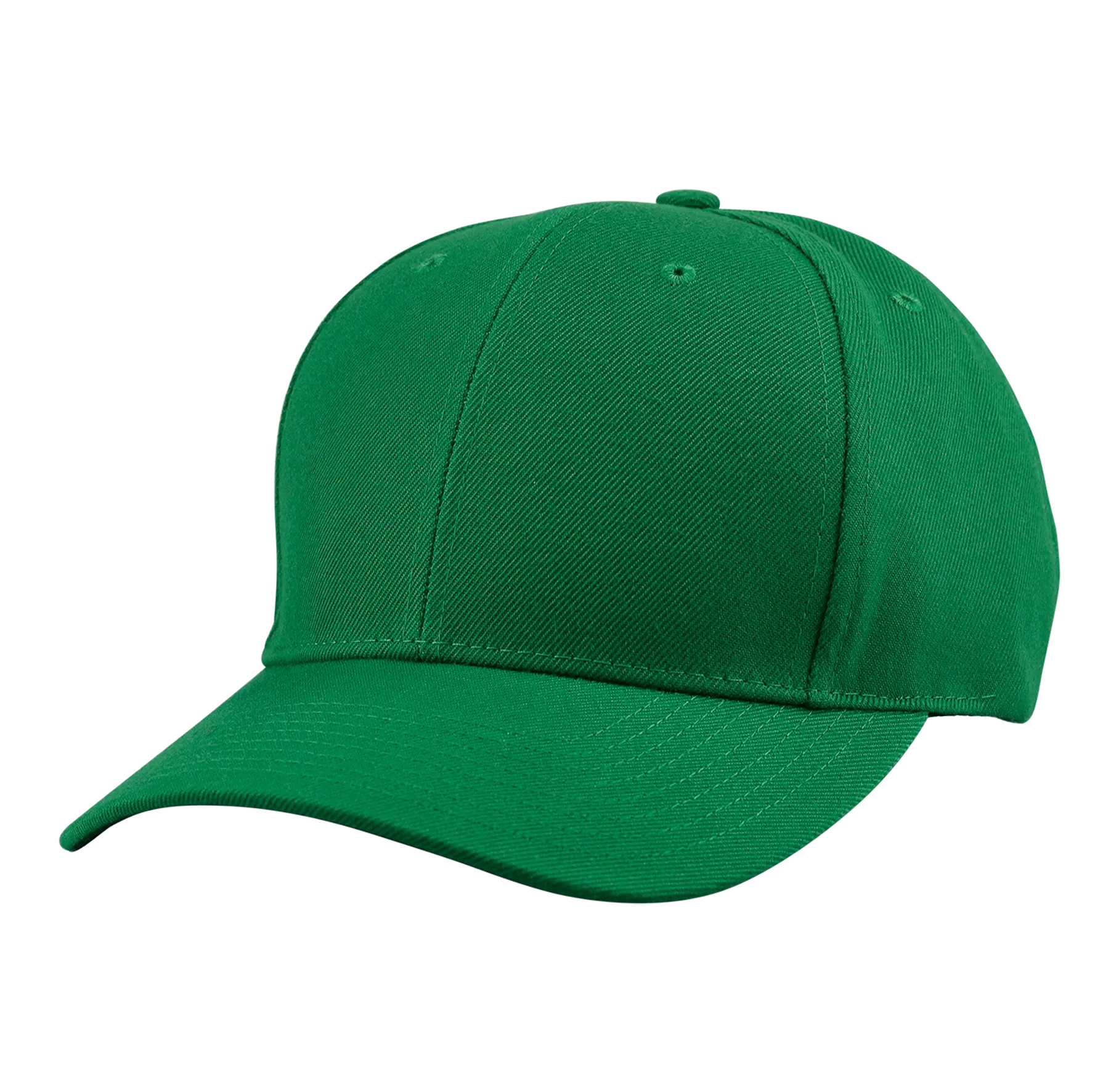 6 Panel Cap w/Curved Bill - US04