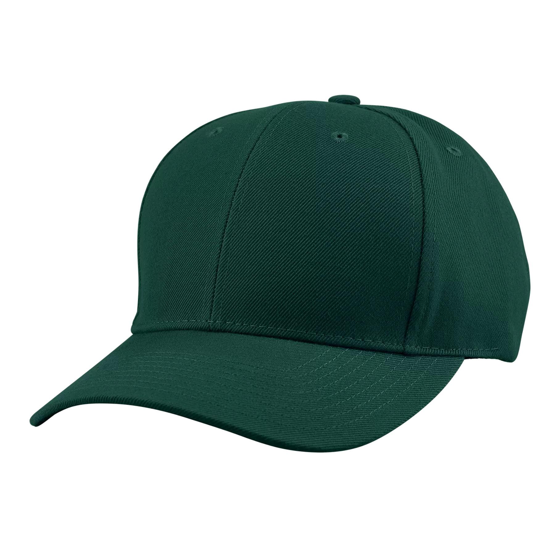 6 Panel Cap w/Curved Bill - US04