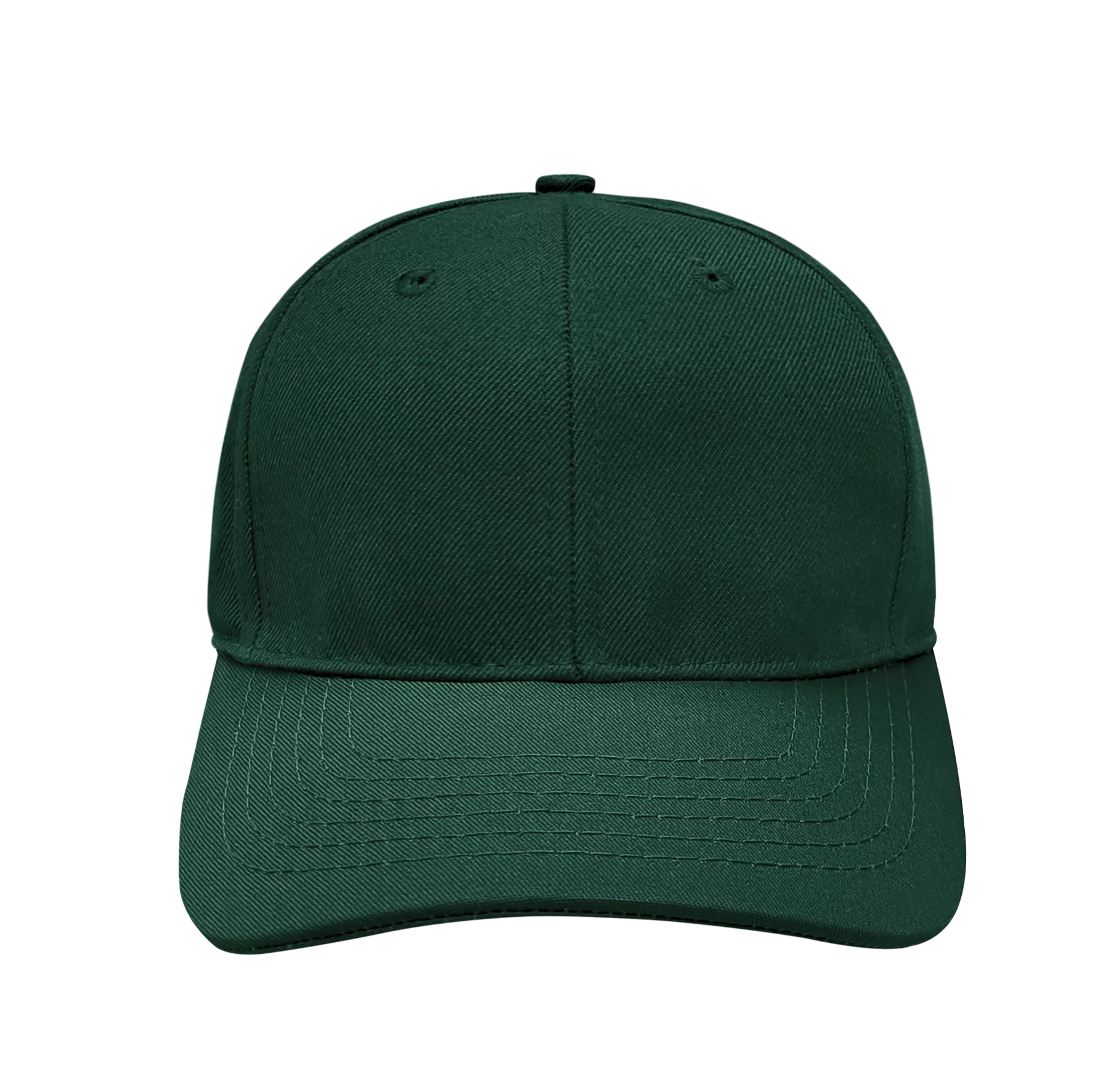 6 Panel Cap w/Curved Bill - US04