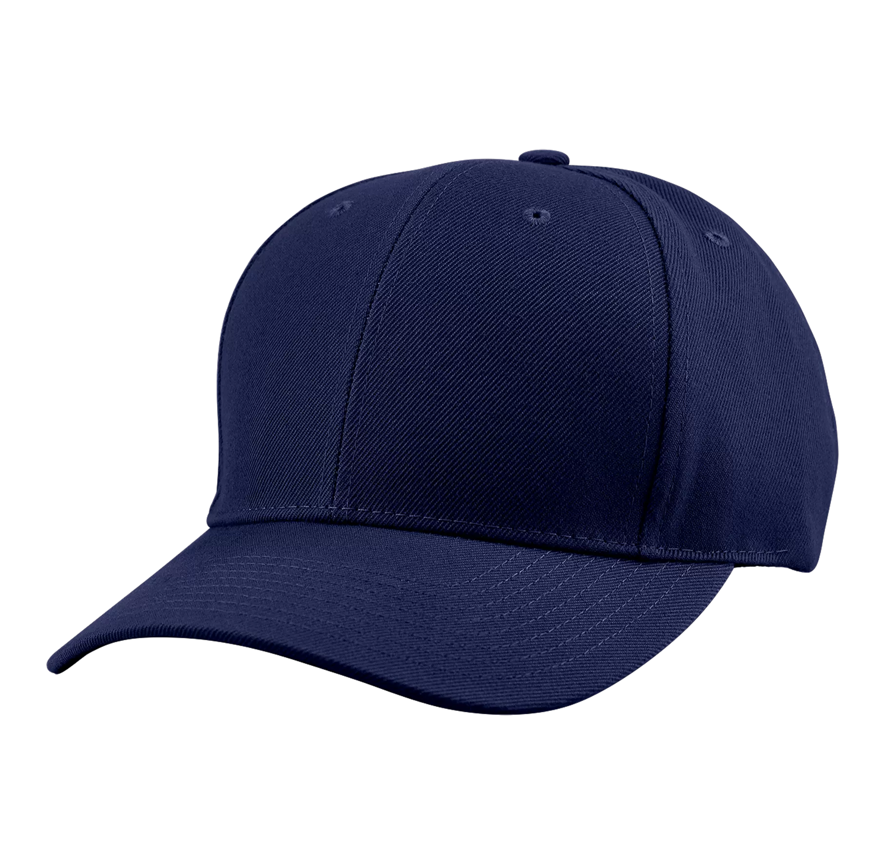 6 Panel Cap w/Curved Bill - US04