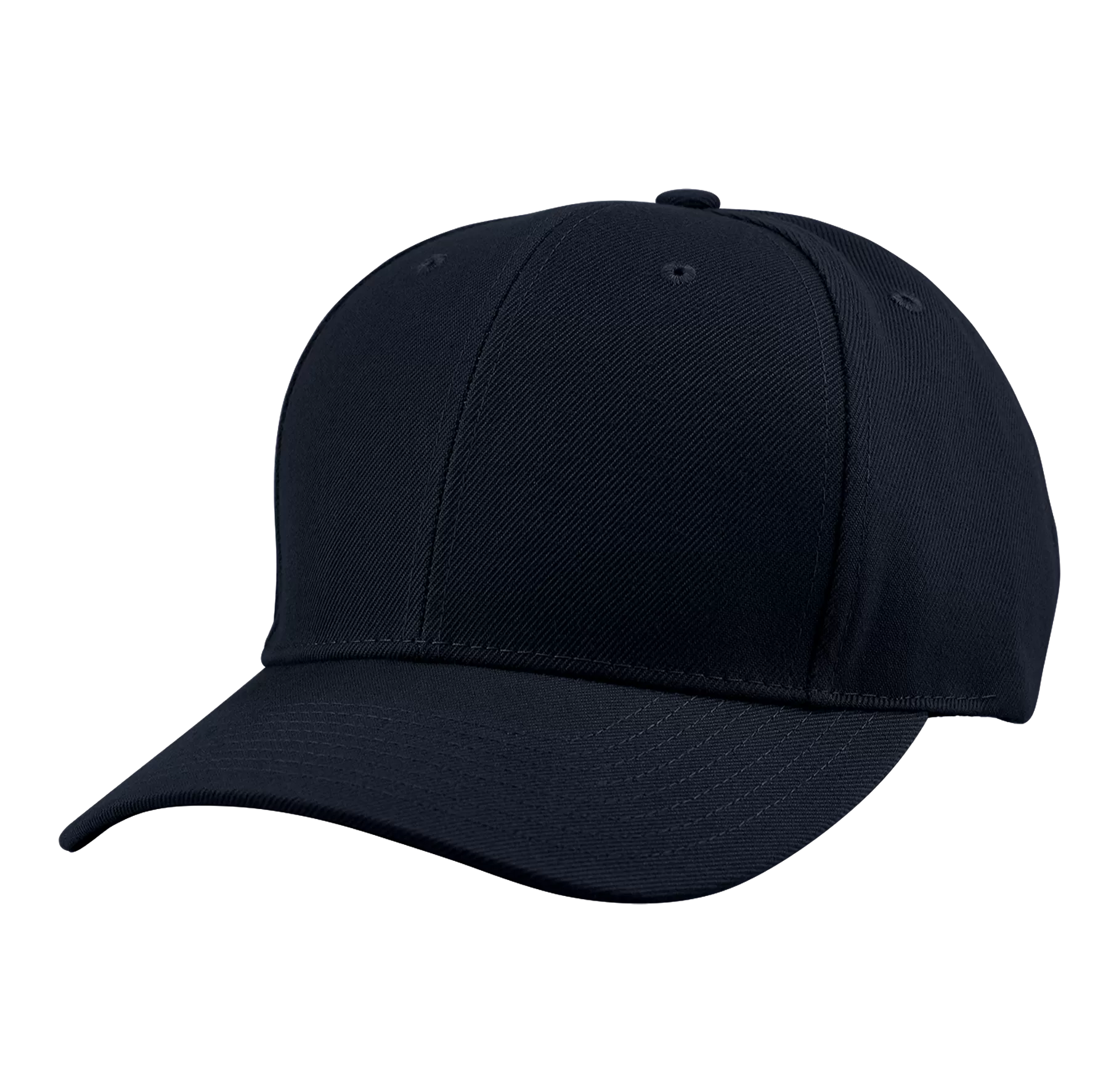 6 Panel Cap w/Curved Bill - US04