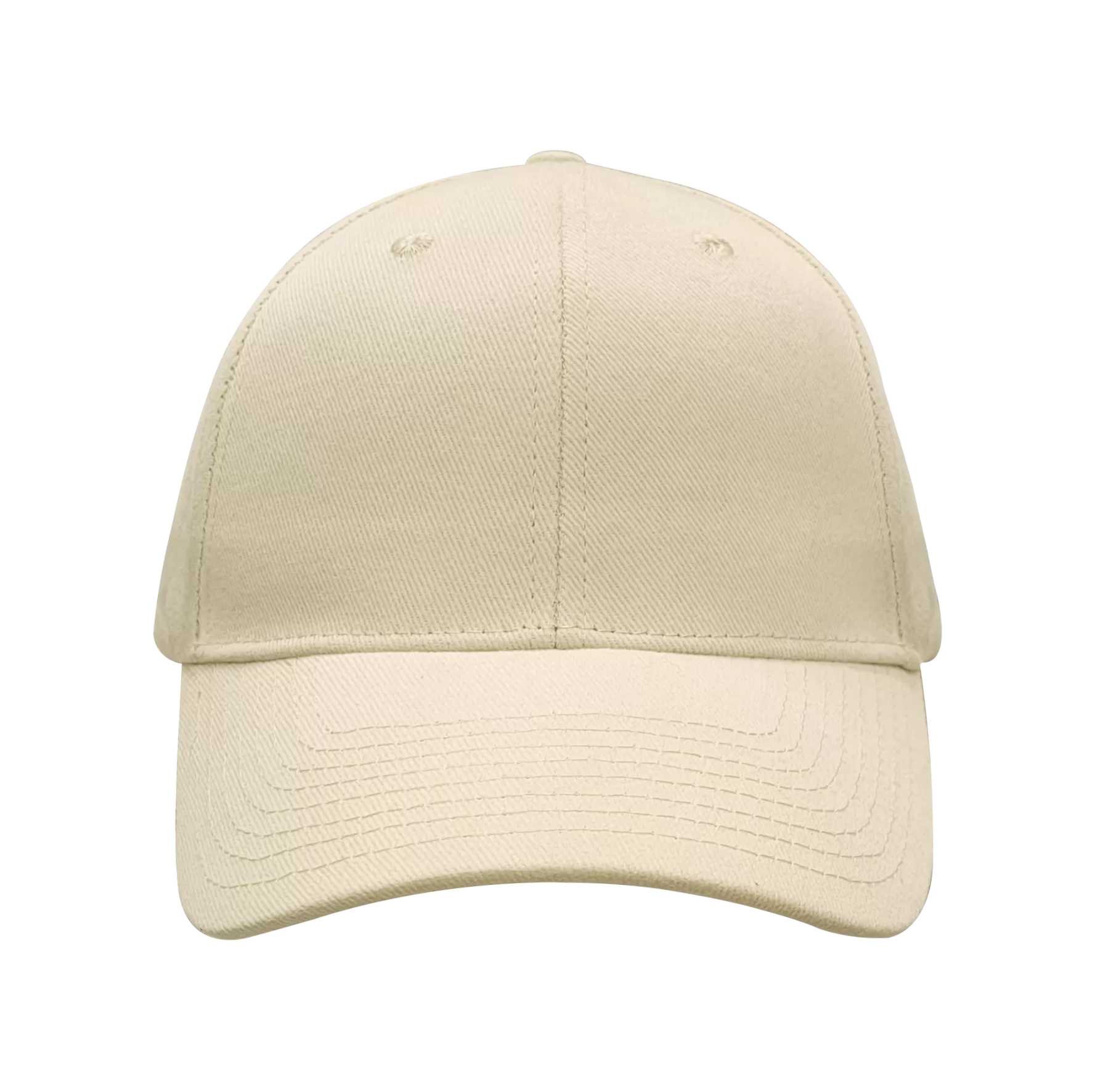 6 Panel Curved Bill Cap - HRP01