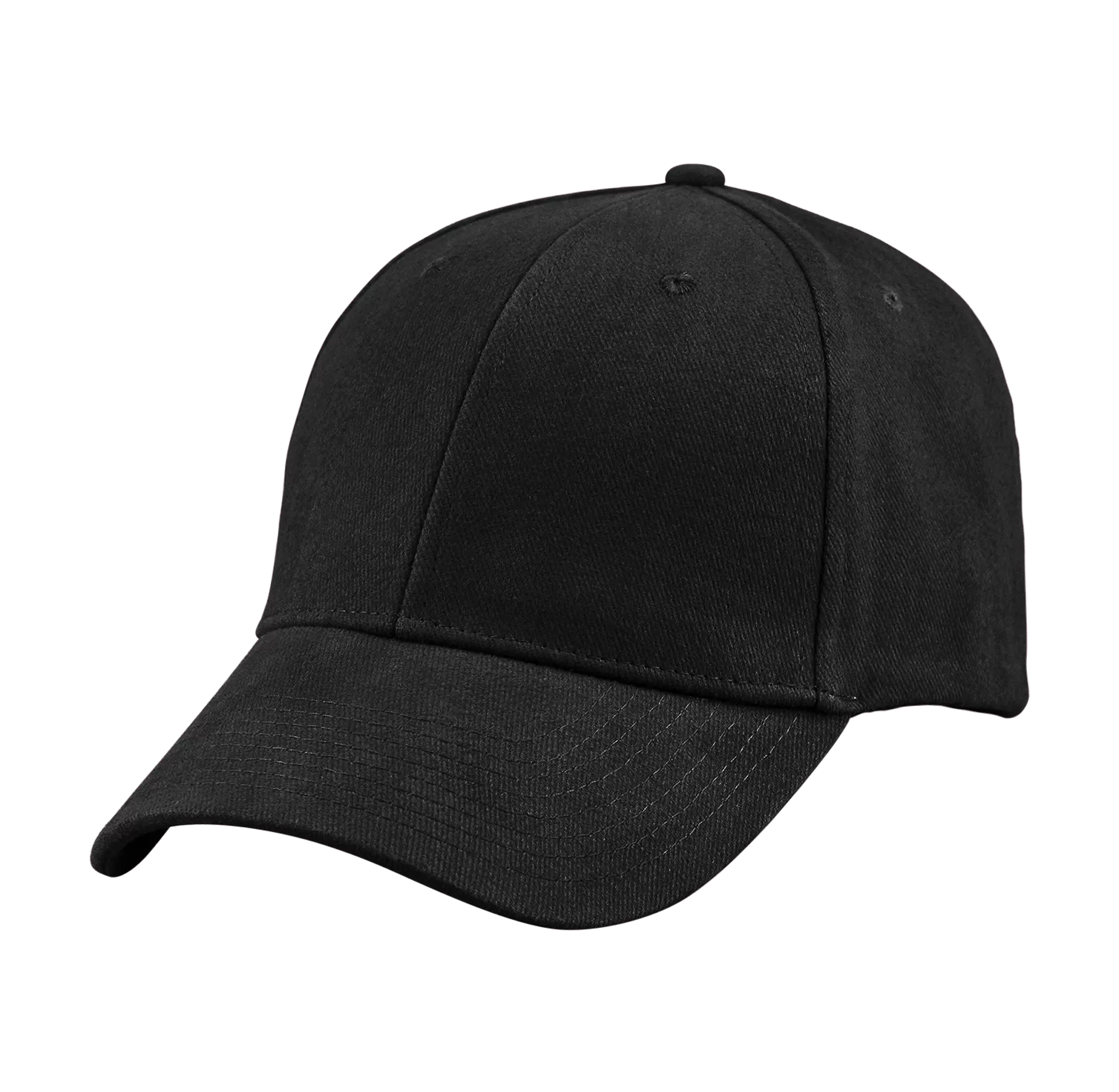 6 Panel Curved Bill Cap - HRP01