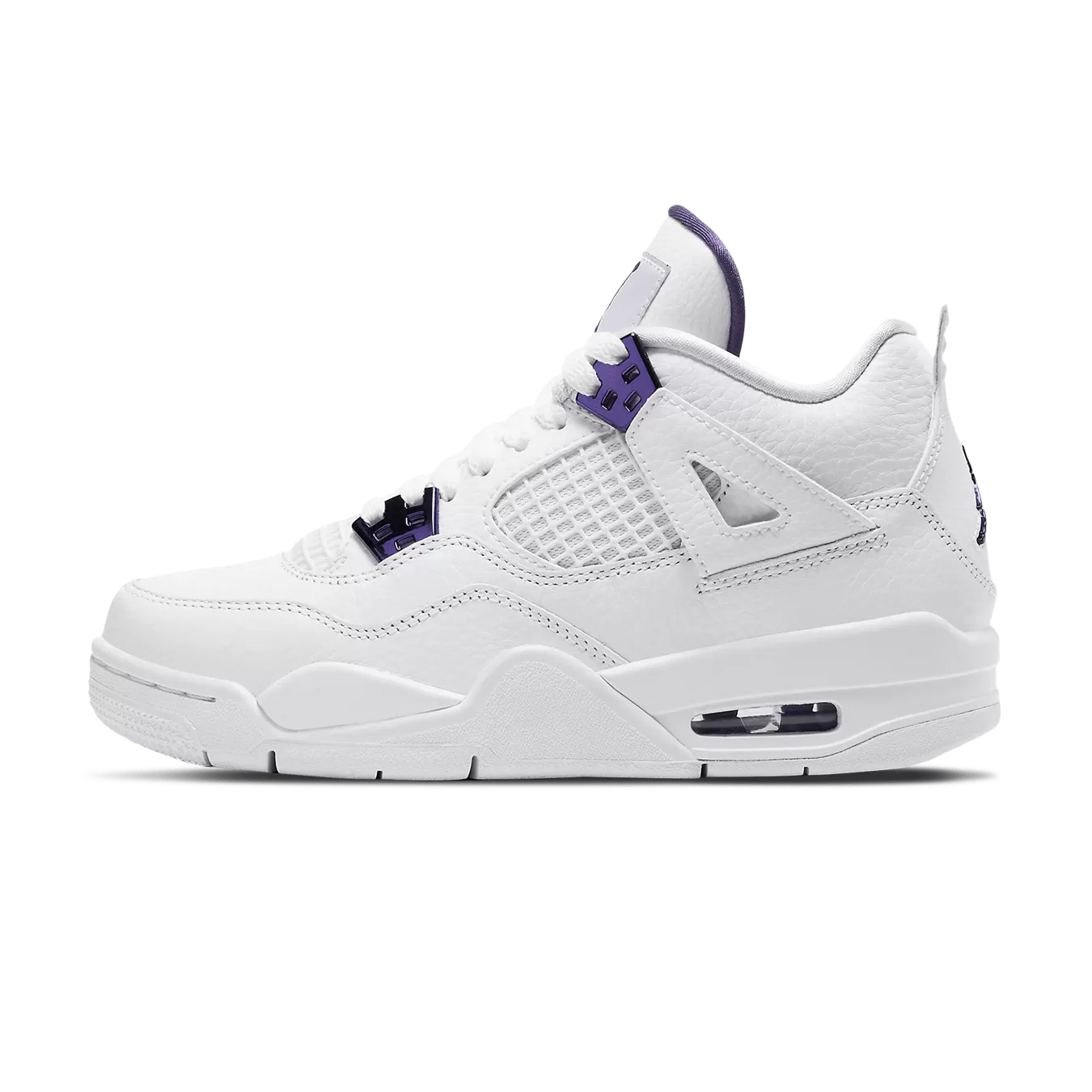 Air Jordan 4 Retro GS 'Purple Metallic'