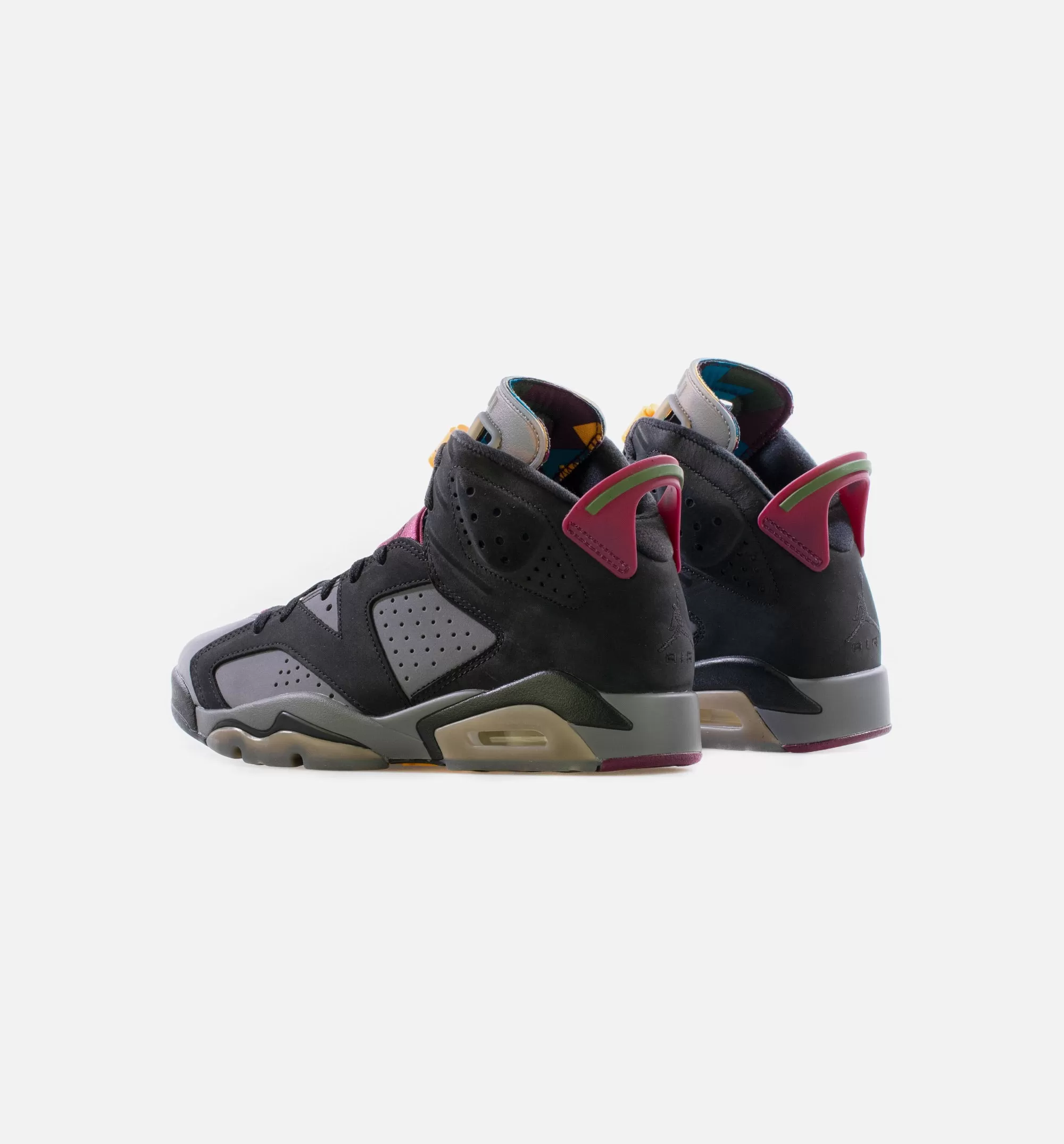 Air Jordan 6 Retro Bordeaux Mens Lifestyle Shoe - Black/Light Graphite/Dark Grey/Bordeaux Limit One Per Customer