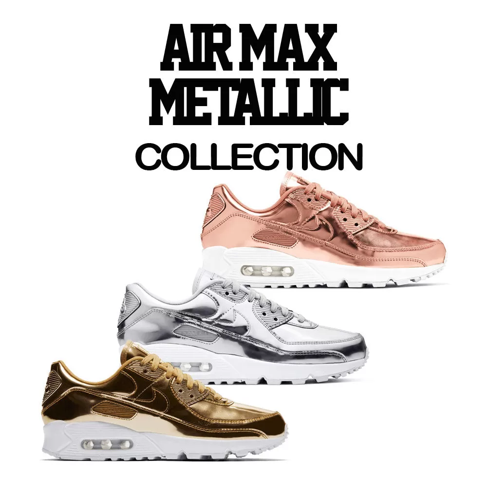 Air Max 90 Metallic Gold Sweater - Bite Me - Black