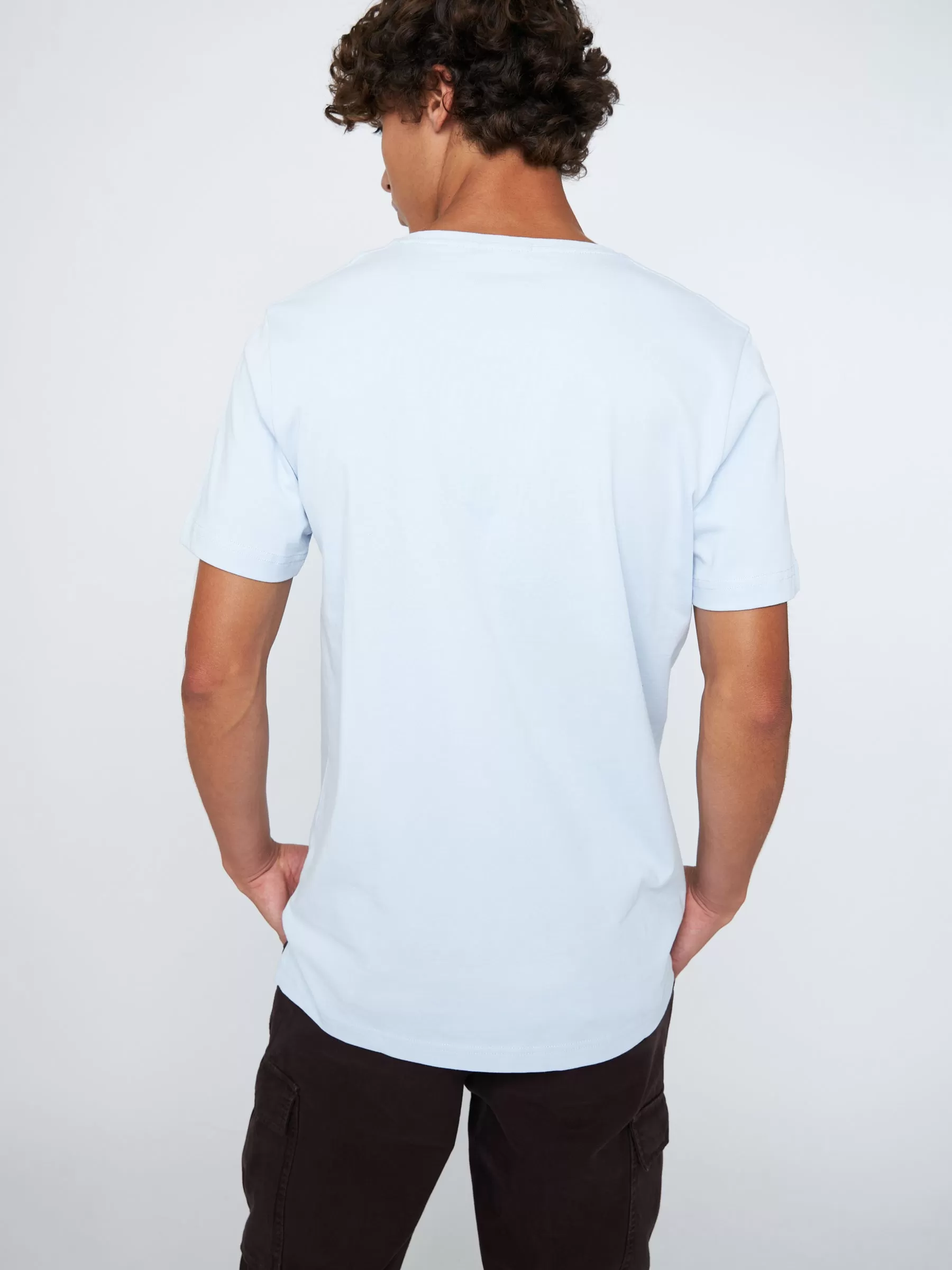 Asher Applique Logo Slim Tee