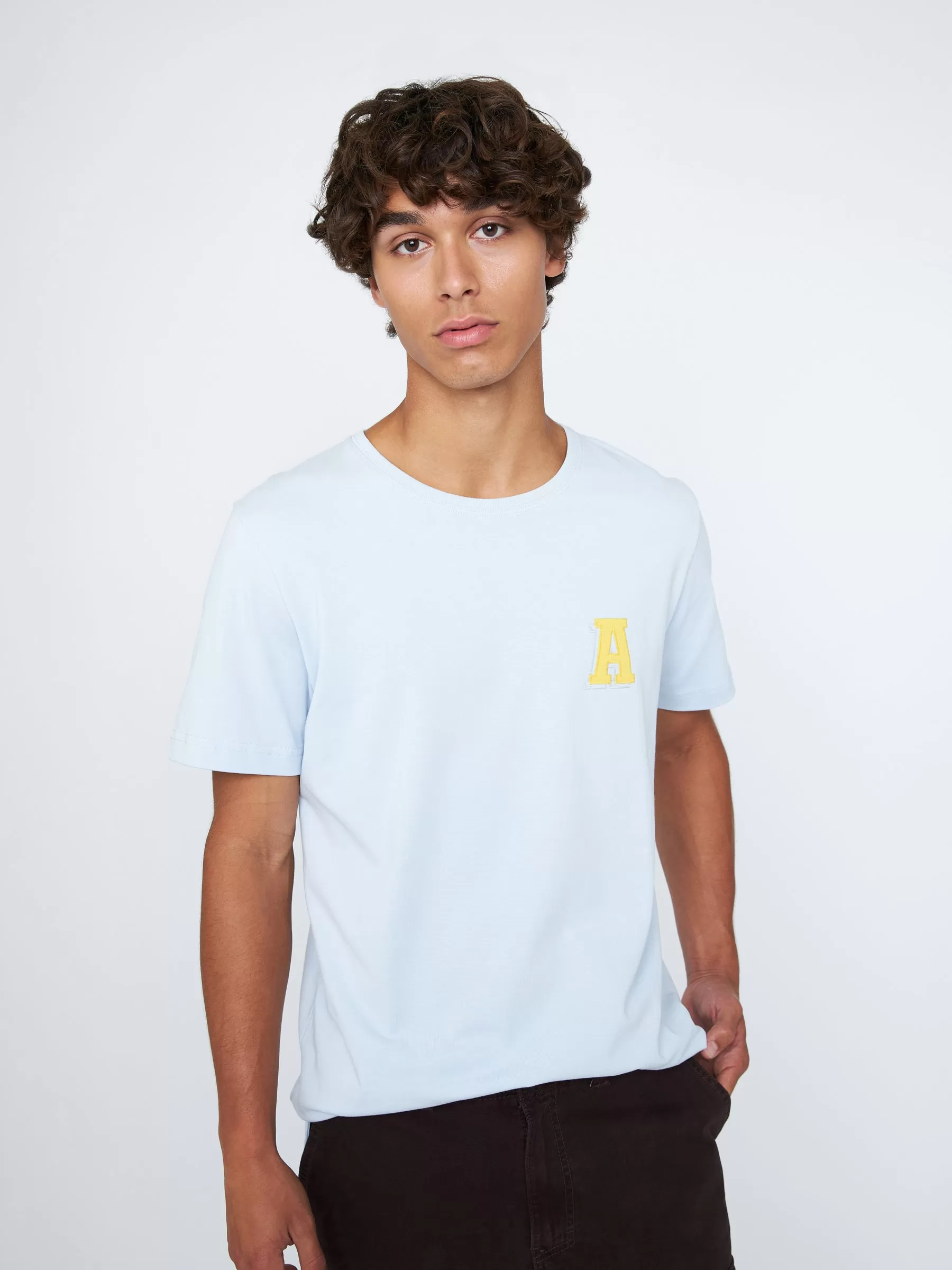 Asher Applique Logo Slim Tee