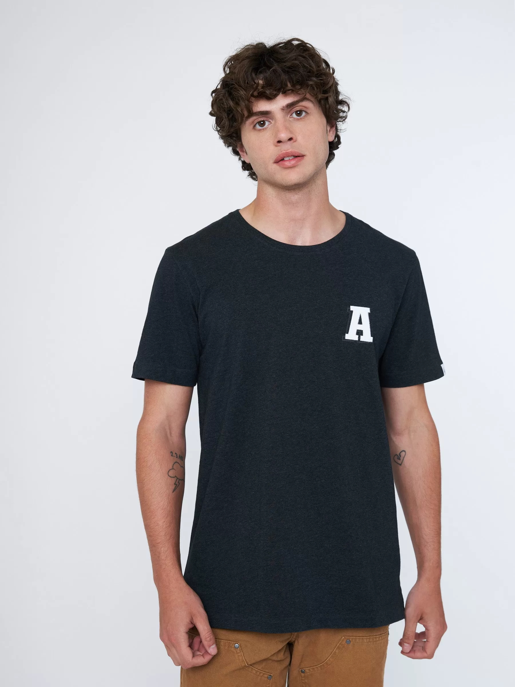 Asher Applique Logo Slim Tee