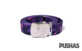 Bape Color Camo Gi Belt 'Purple' (2023)