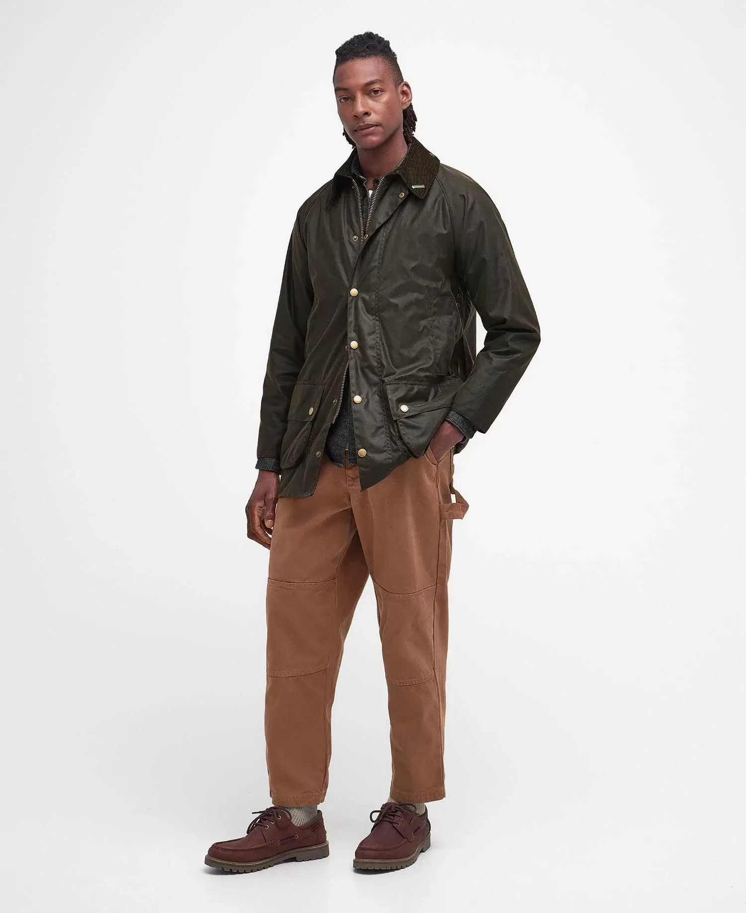 BARBOUR 40th Anniversary Beaufort Wax Jacket Olive