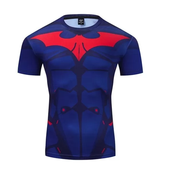 Batman Compression 'Red Hood' Premium Short Sleeve Rashguard