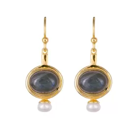 Bianc Volcanic Gold Earrings