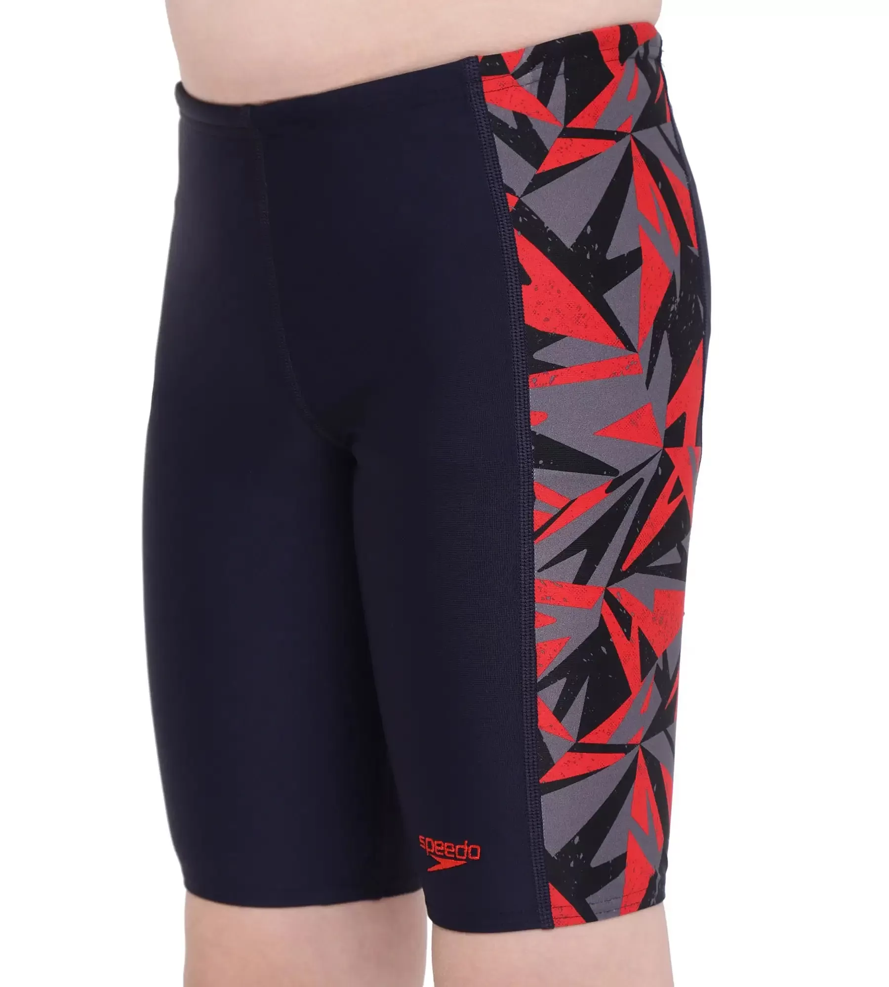 Boy's Hyper Boom Jammer - True Navy  &  Fed Red