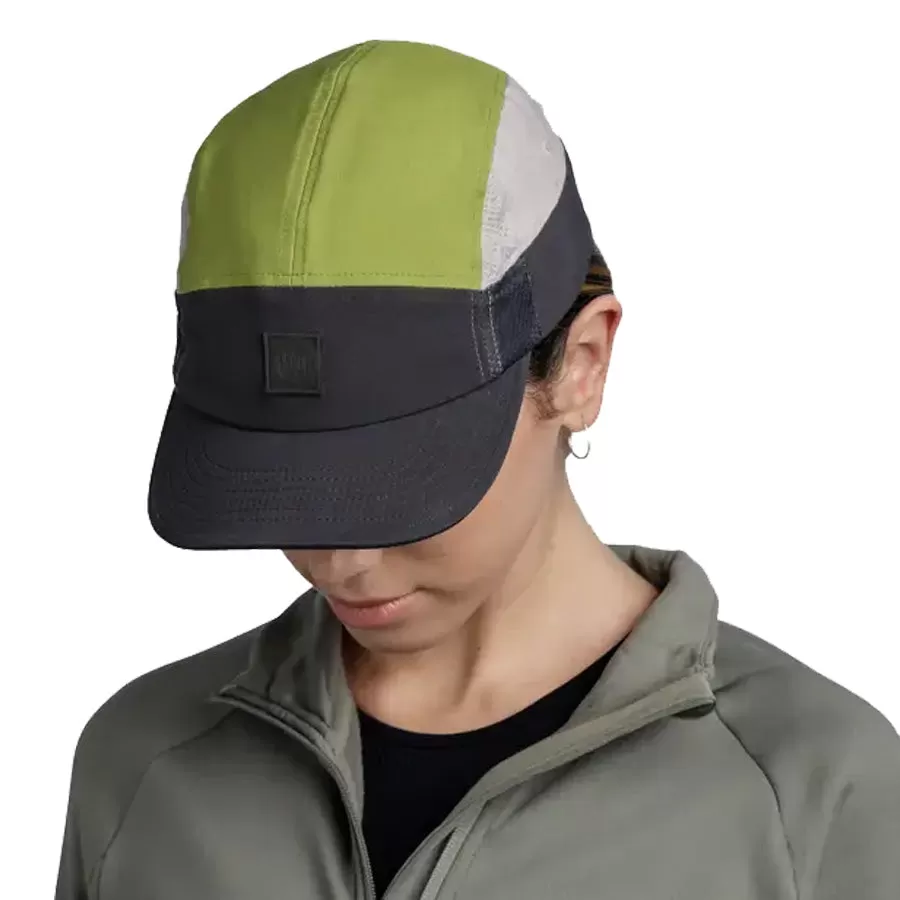 Buff Gorra 5 PANEL GO Domus Verde Grafito