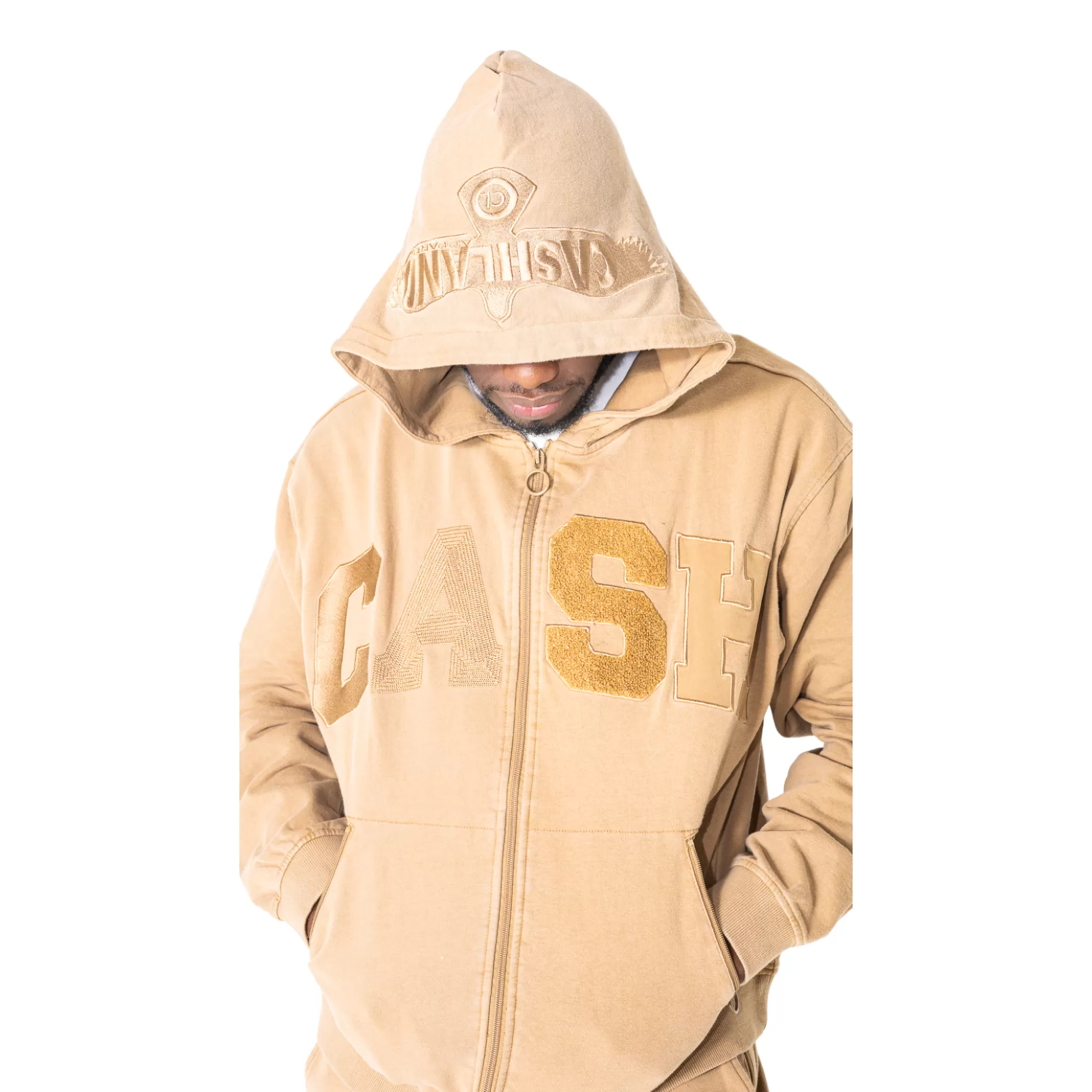 CASH Lux Hoodie : Khaki