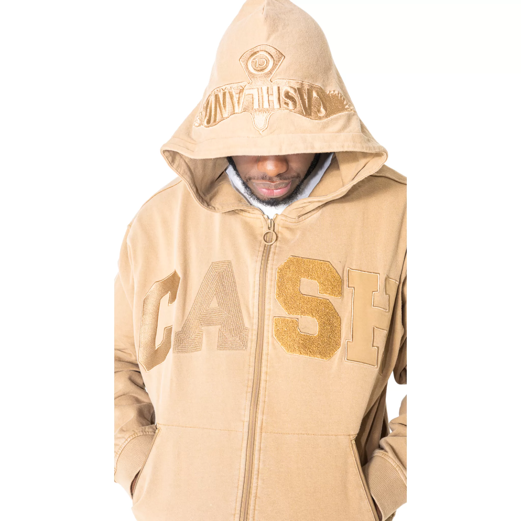 CASH Lux Hoodie : Khaki