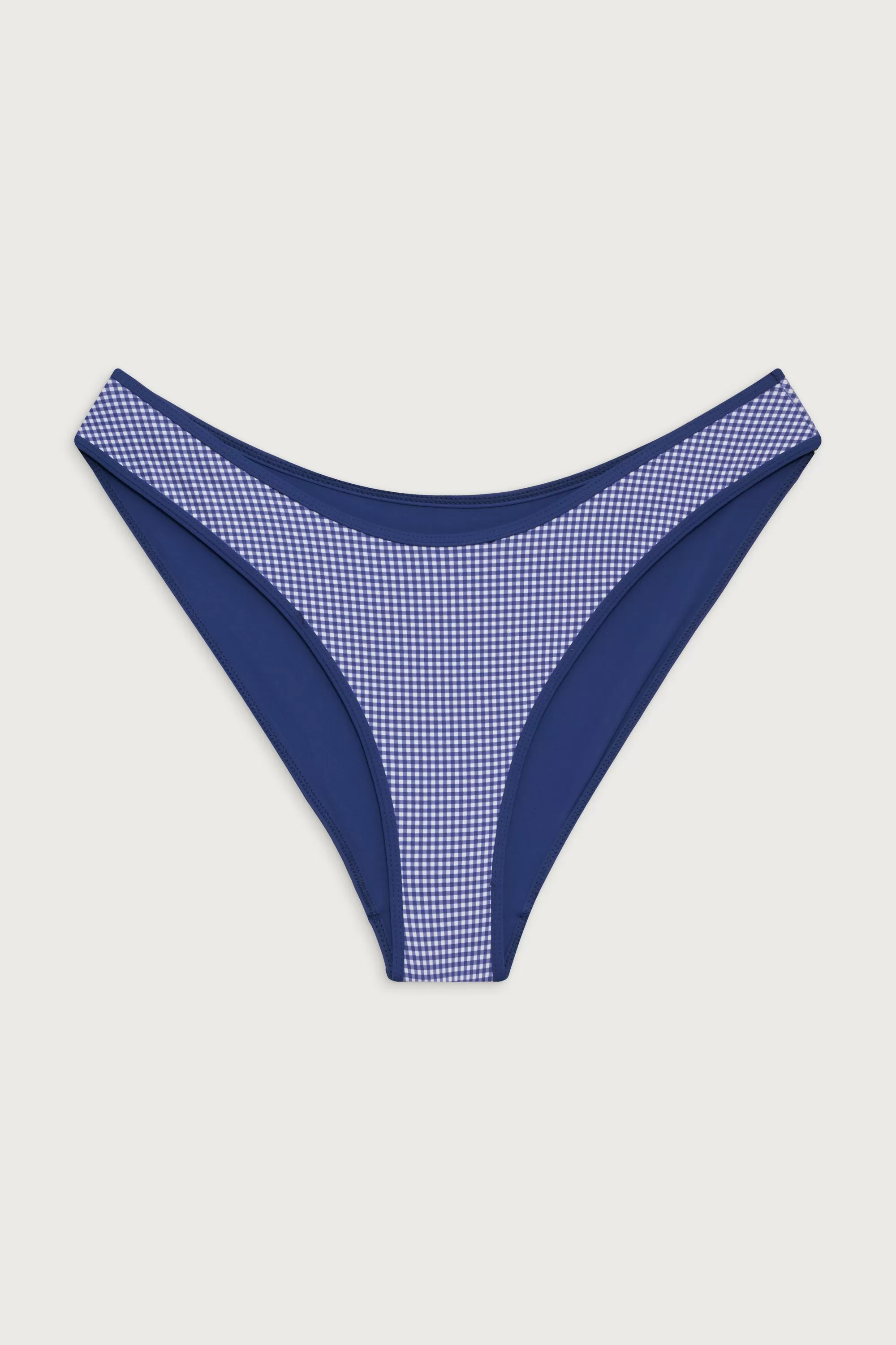 Catalina Full Coverage Bikini Bottom - Sailor Gingham