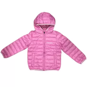 Champion hooded jacket for girls 306773 pink