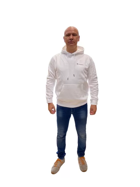 Champion Hoodie 218287 WW001 WHT white