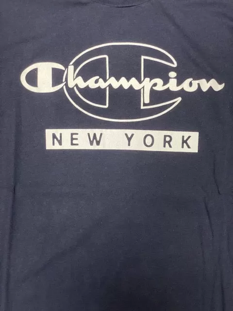 Champion long sleeve t-shirt for boys Sleeve 216607 CHA BS501 NNY blue