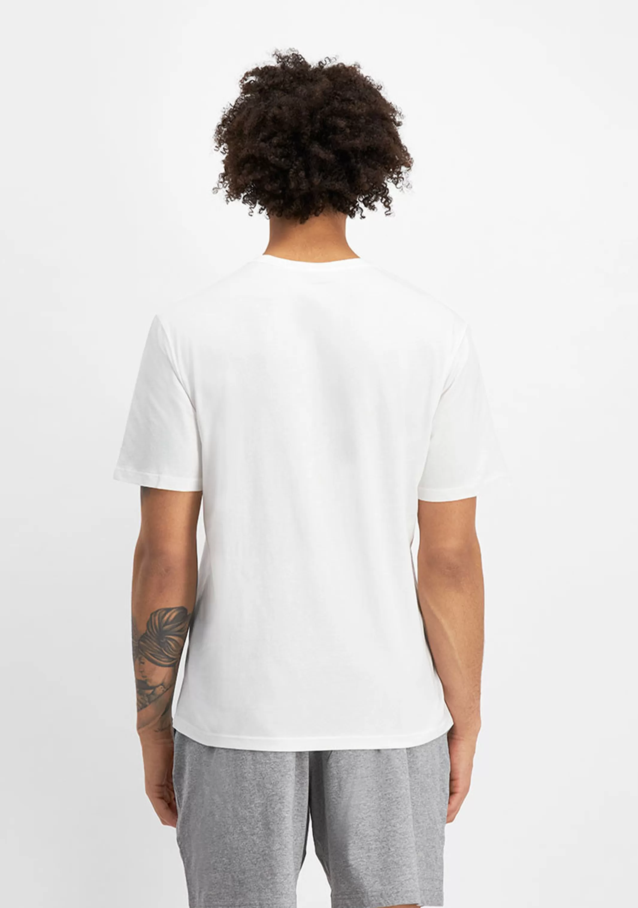 Champion Mens C Logo Tee White <BR> AY68N WIT