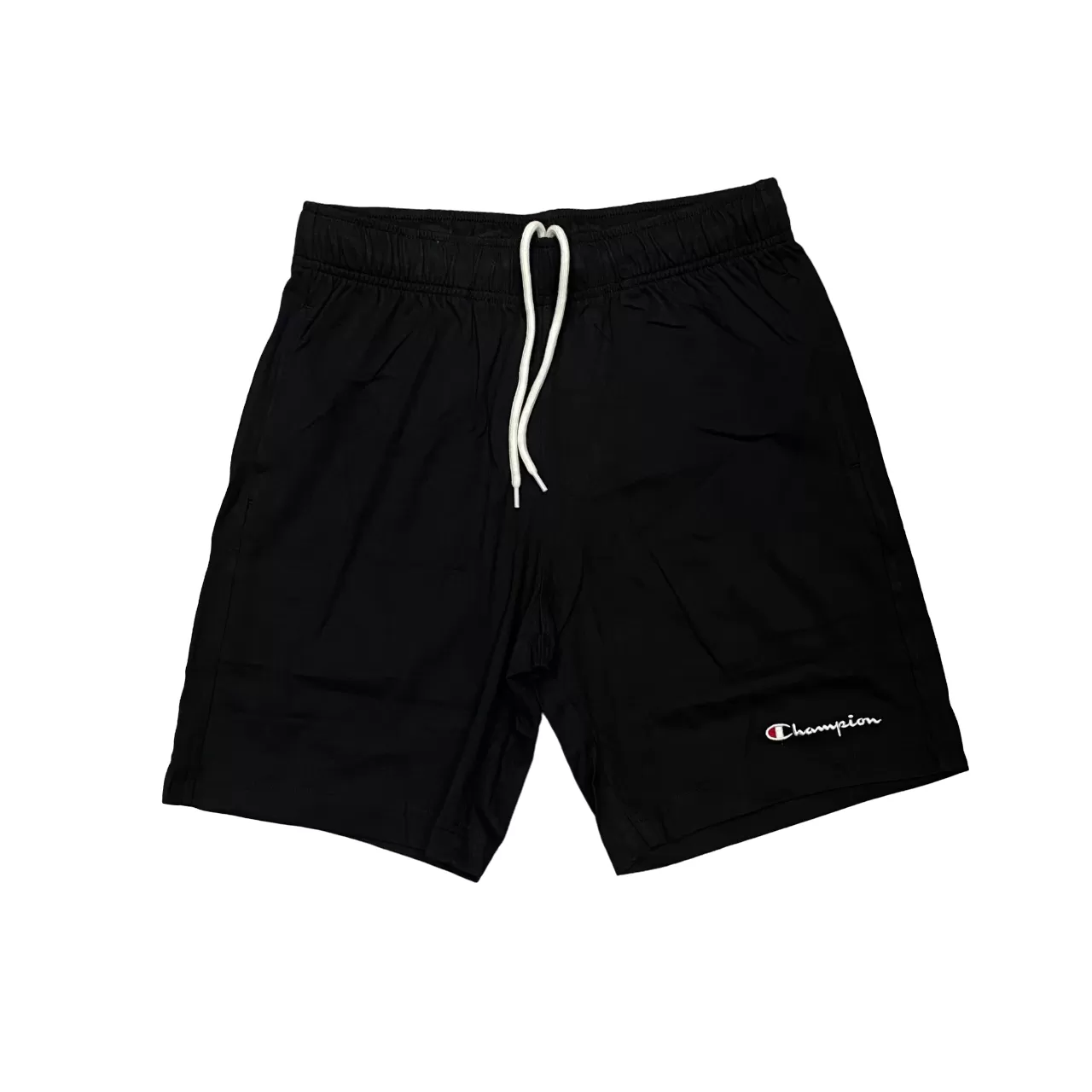 Champion men's shorts in black jersey cotton 219932