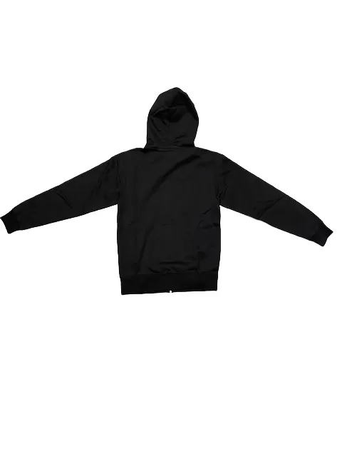 Champion tracksuit with hood in fleece cotton 218117 KK001 NBK/NBK black