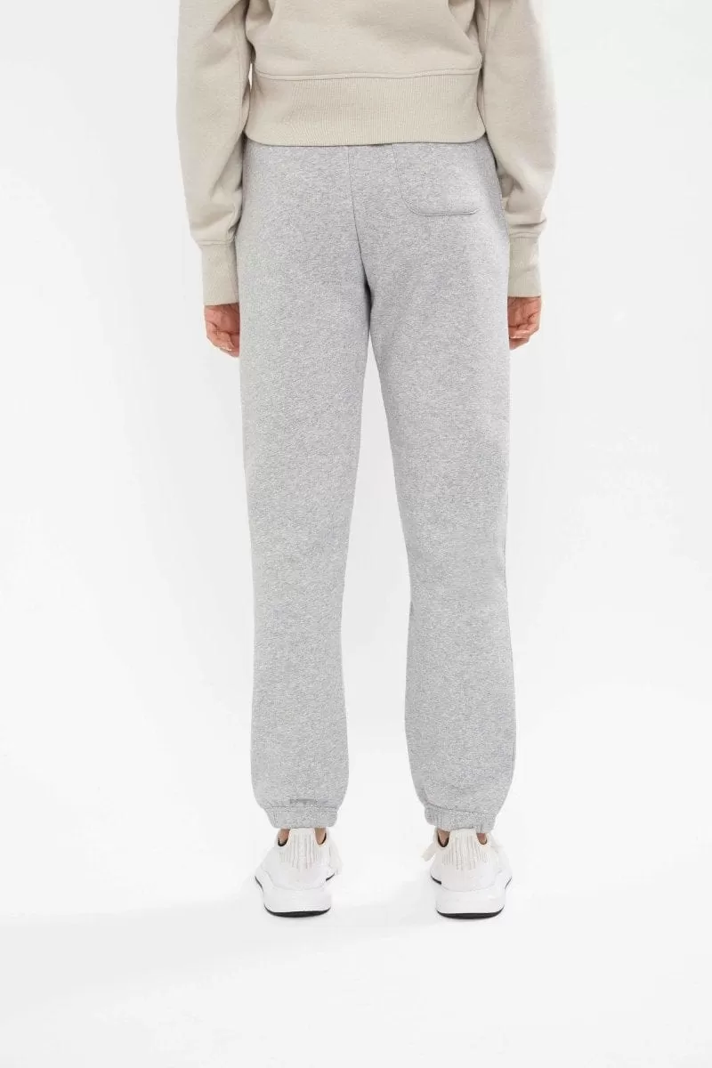 CHAMPION WOMEN'S SCRIPT HIGH WAIST GREY TRACKPANTS