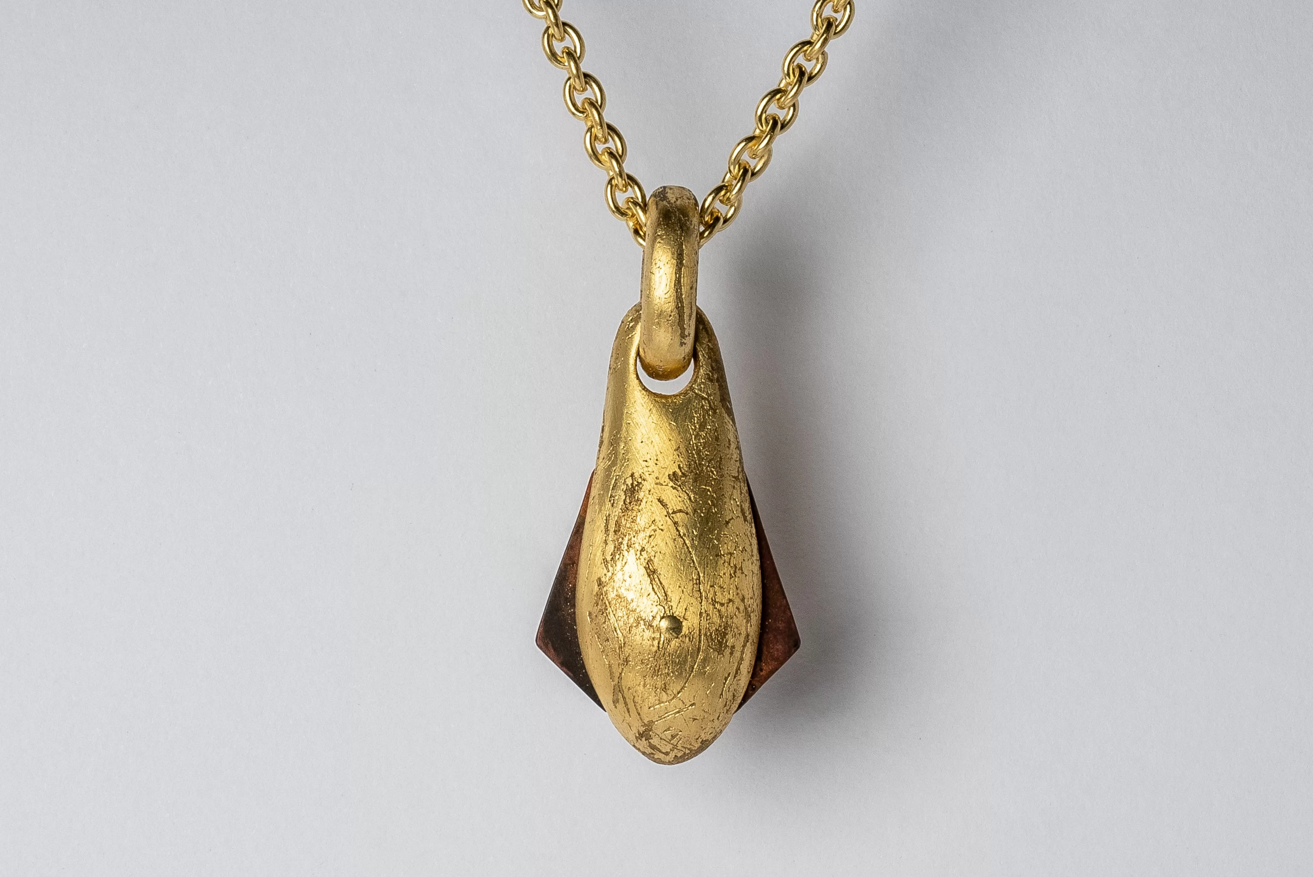 Chrysalis Necklace (Winged, No.3, AG DR AGA)