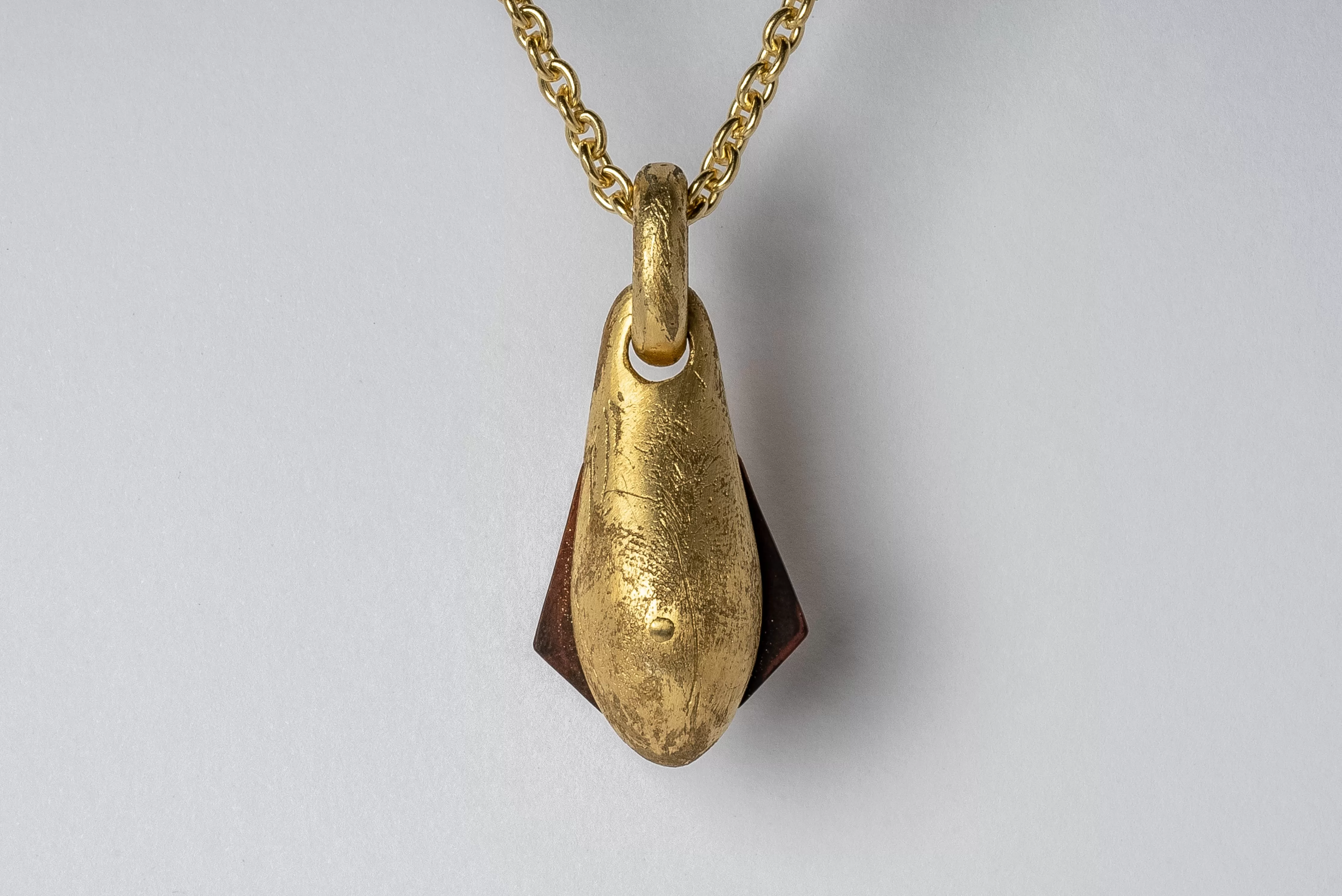 Chrysalis Necklace (Winged, No.3, AG DR AGA)