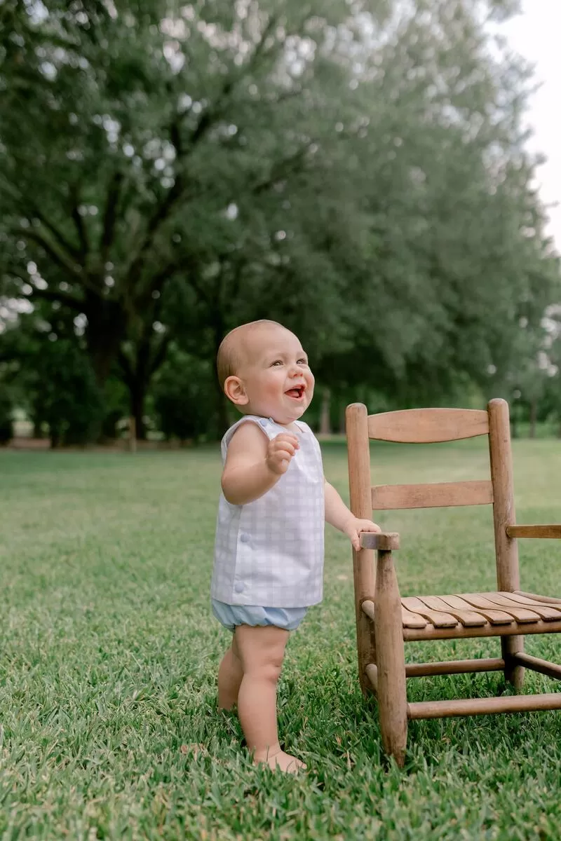 Diaper Set - Gingham