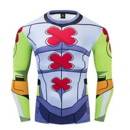 Digimon Compression 'Wargreymon' Premium Long Sleeve Rashguard