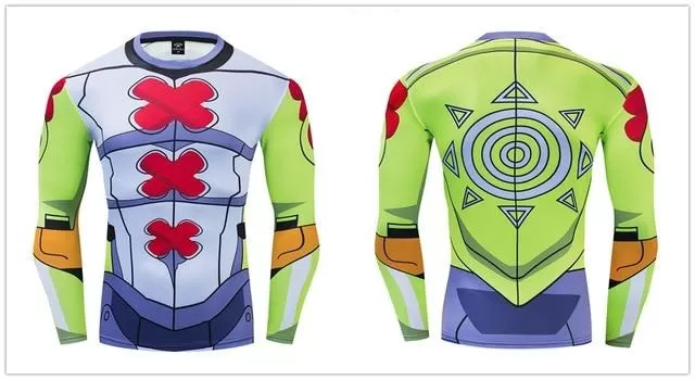 Digimon Compression 'Wargreymon' Premium Long Sleeve Rashguard