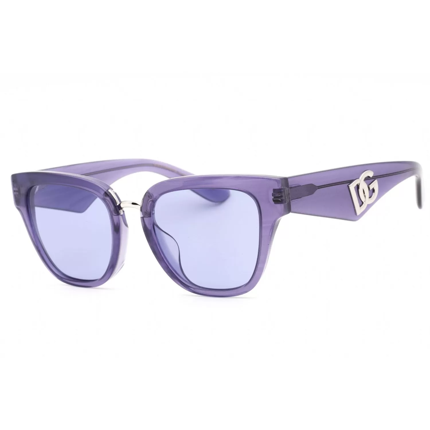 Dolce & Gabbana 0DG4437F Sunglasses Purple/Purple Women's