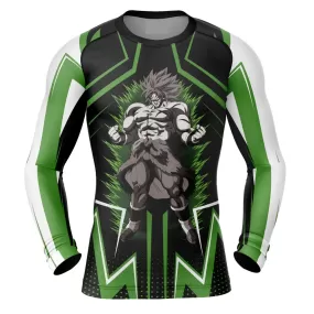 Dragon Ball Z 'Broly's Gym' Long Sleeve Compression Rashguard