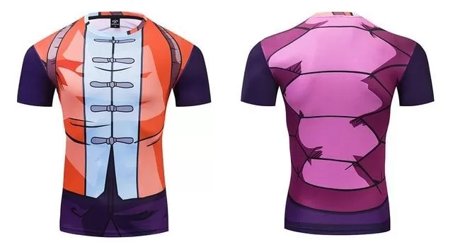 Dragon Ball Z Compression 'Master Roshi' Premium Short Sleeve Rashguard