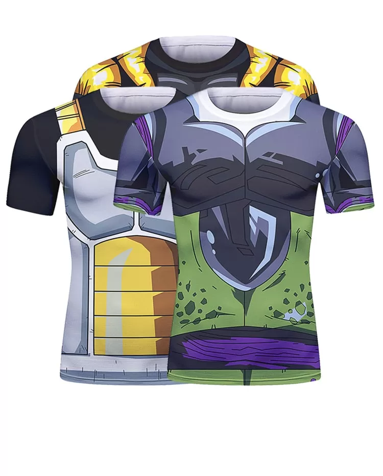 Dragon Ball Z 'Perfect Cell' Short Sleeve Elite Rashguard