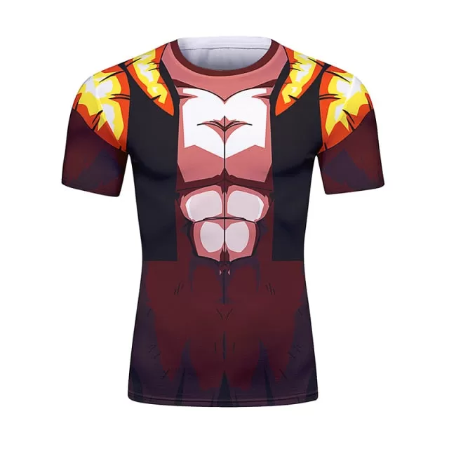 Dragon Ball Z 'Super Saiyan 4 | Gogeta' Short Sleeve Elite Rashguard