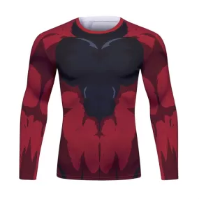 Dragon Ball Z 'Super Saiyan 4 | Onyx Goku' Long Sleeve Elite Rashguard