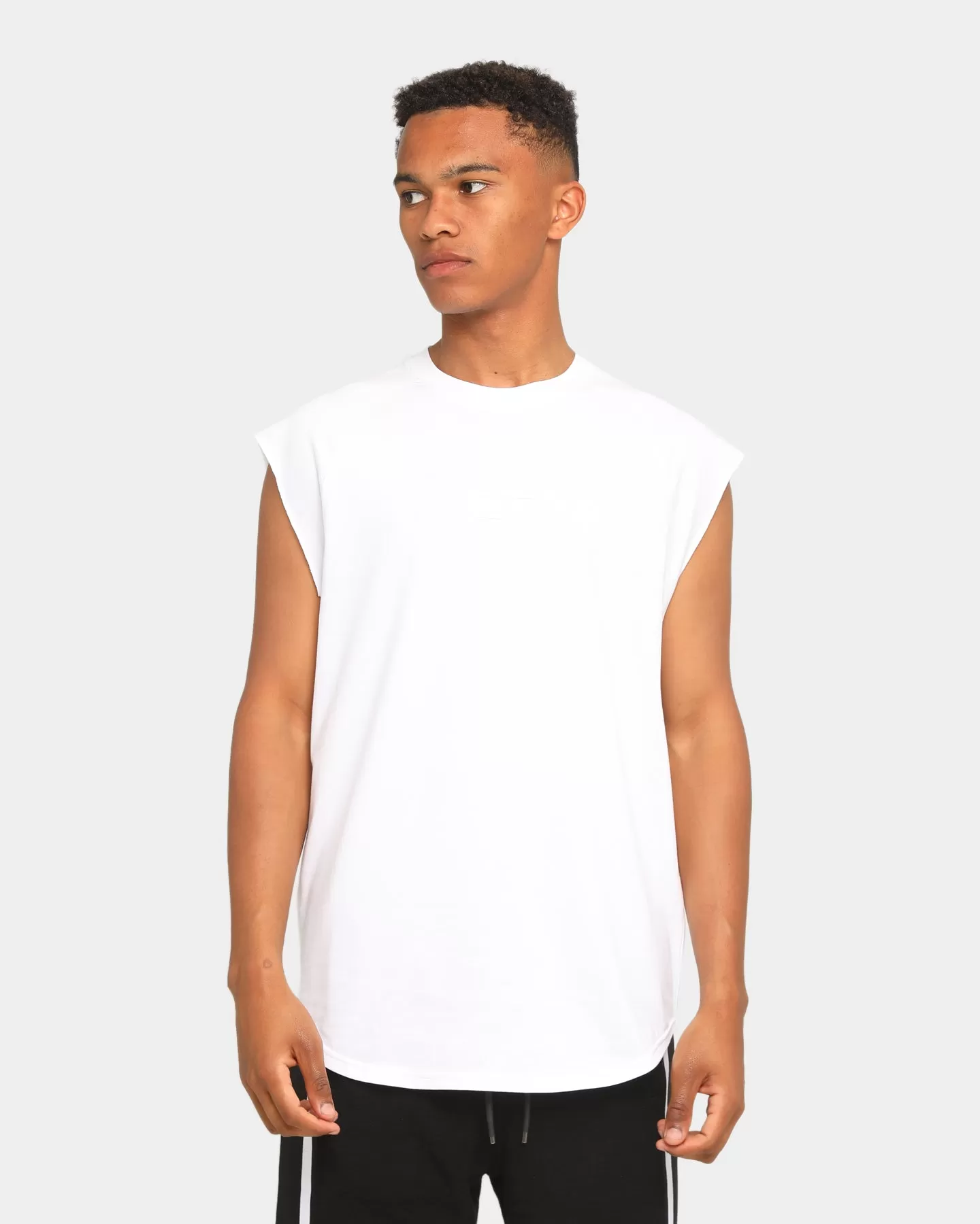 Elevn Clothing Co. Primitive Raglan Muscle White