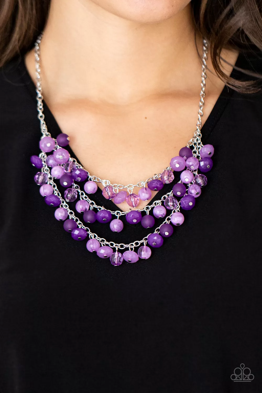 Fairytale Timelessness - Purple Paparazzi Necklace