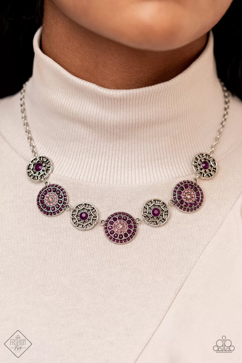 Farmers Market Fashionista - Purple Necklace