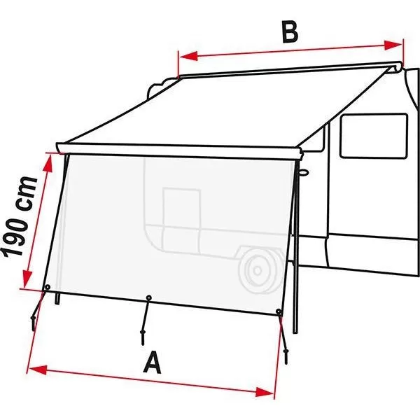 Fiamma Sun View XL Front Panel