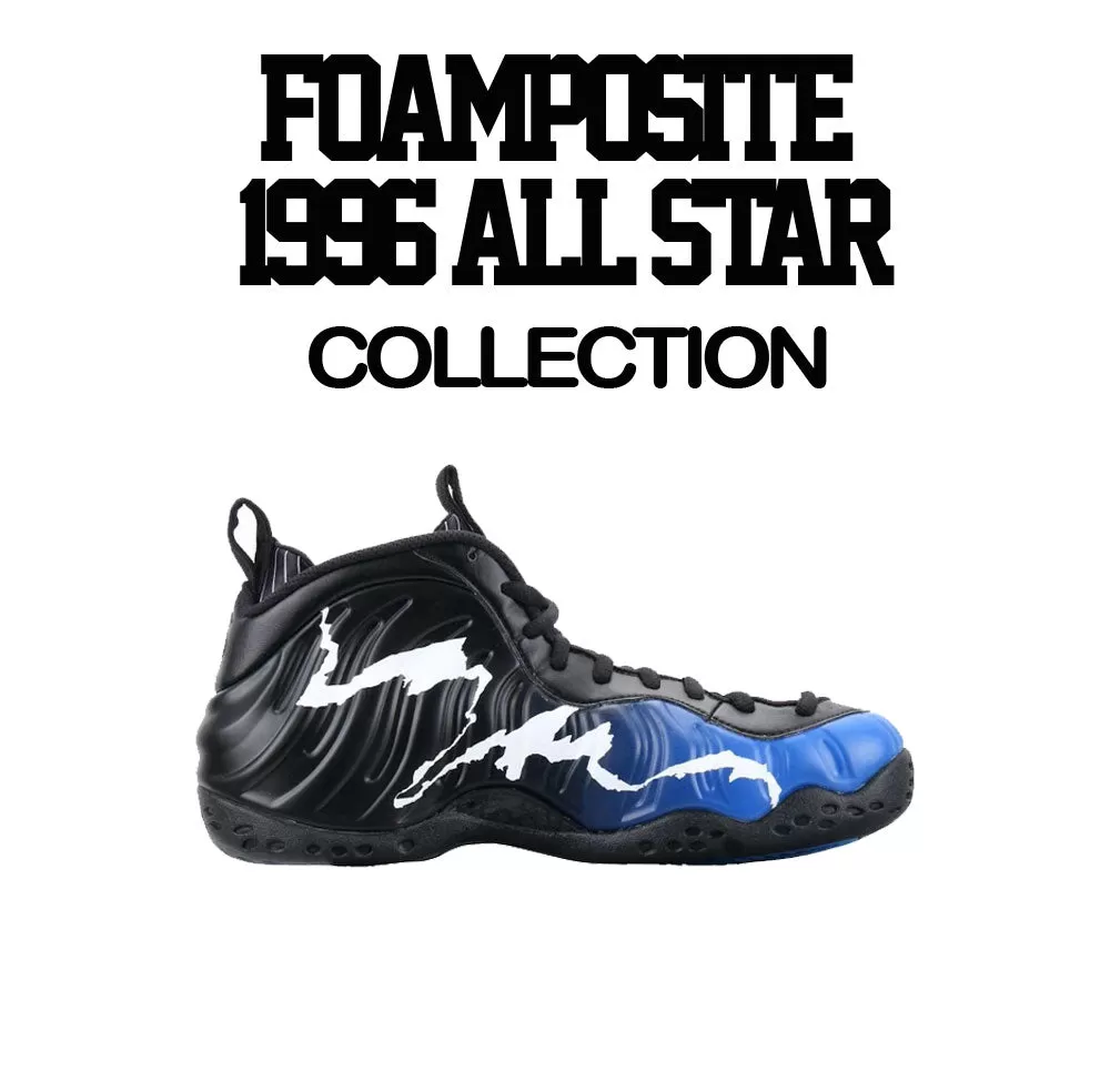 Foamposite 1996 All Star Shirt - Cheers Bear - Black