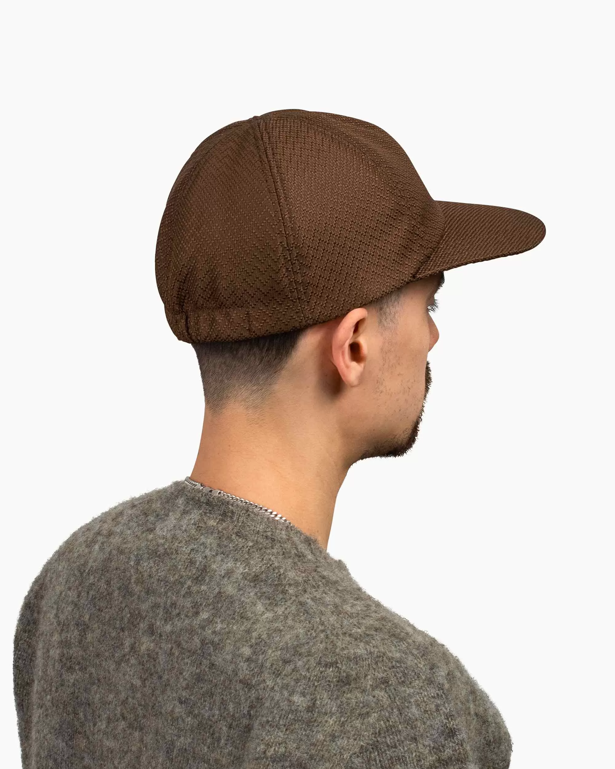 Found Feather Classic 6 Panel Cap Brown