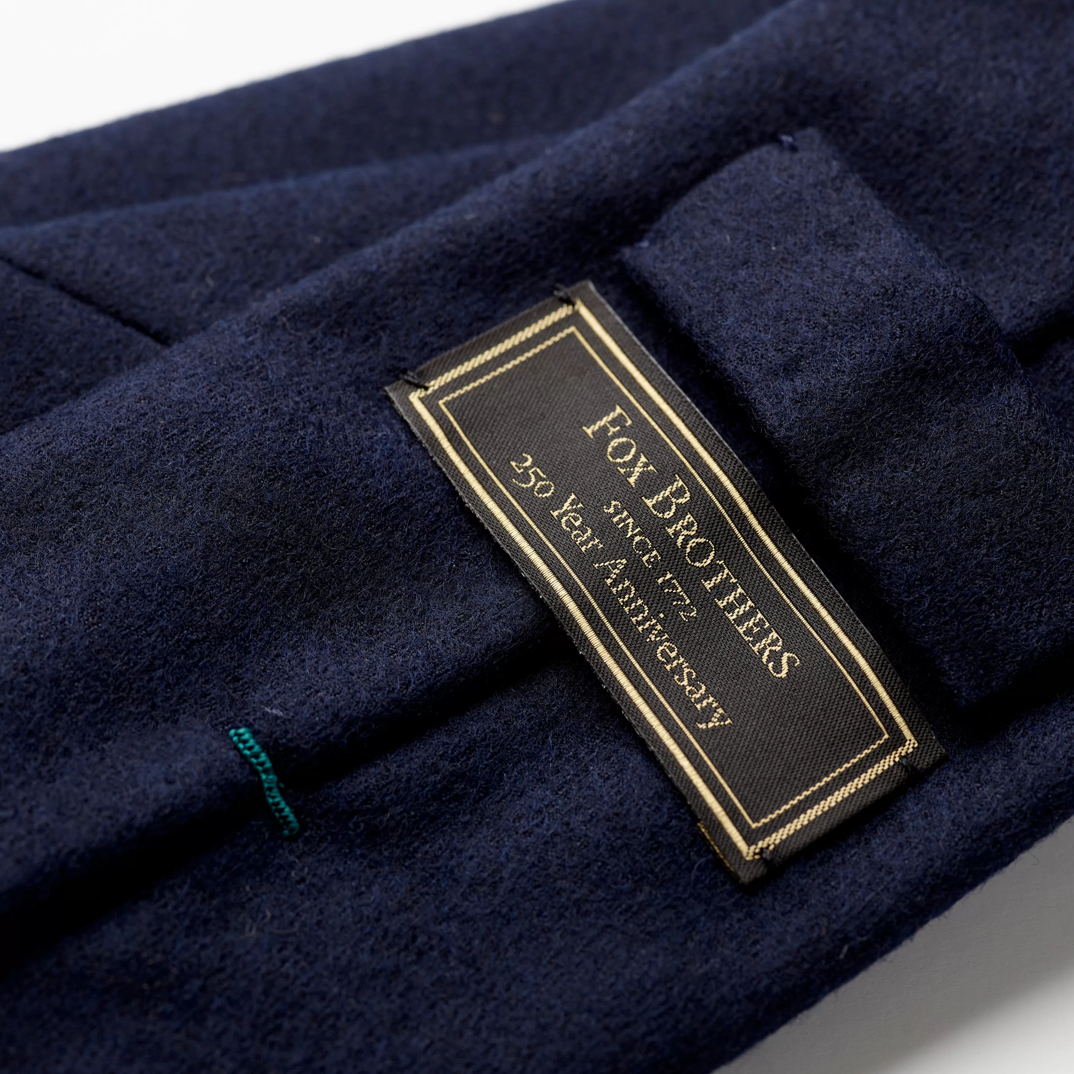 Fox 3 Fold Navy Self-tipped Anniversary Edition Tie