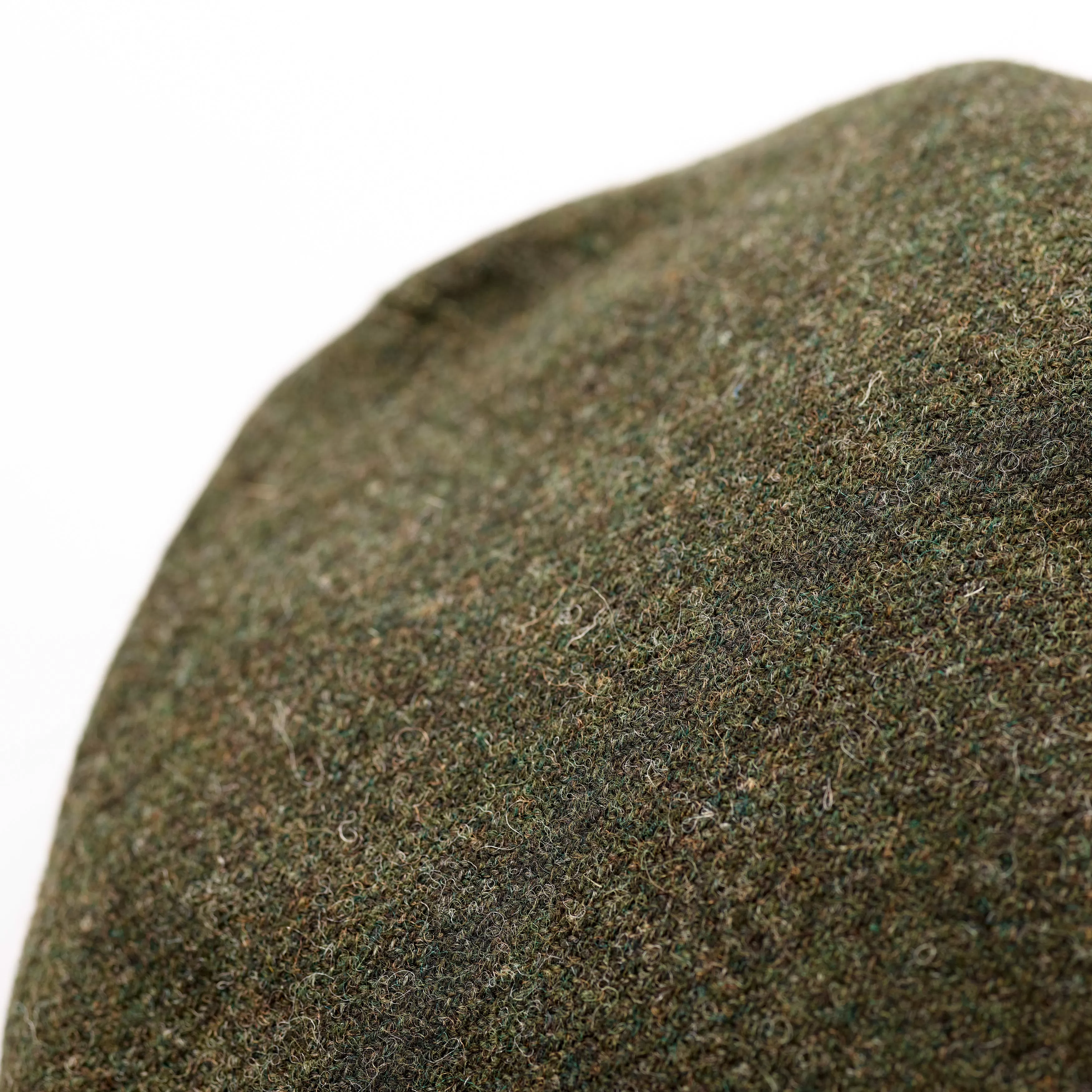 Fox Tweed Classic Cap In Forest Green Twill